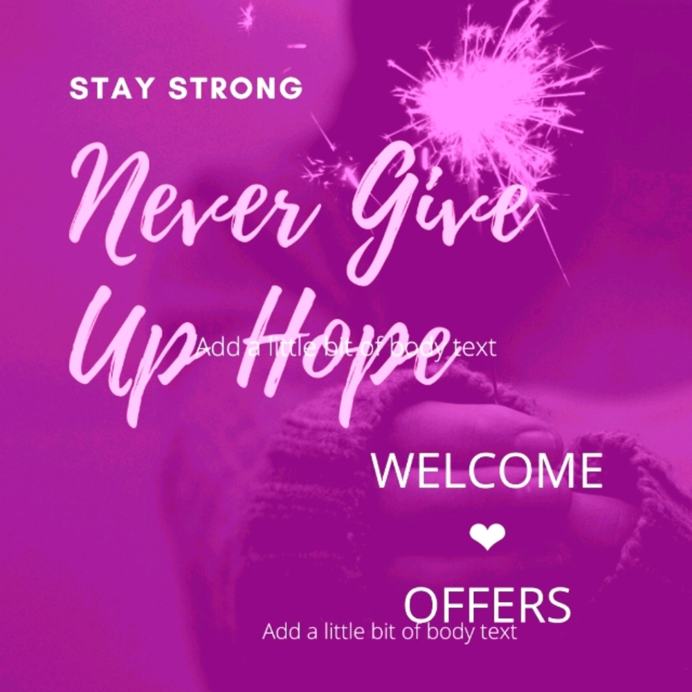 Welcome Offers